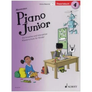 Heumann, H.-G.: Piano Junior – Theoriebuch Band 4 (+Online Material)