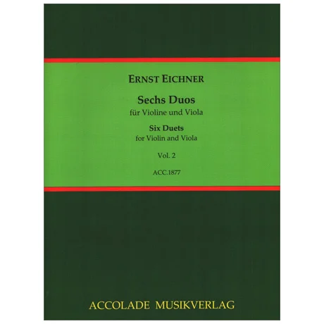 Eichner, E. D. A.: 6 Duos Vol. 2