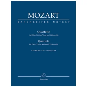 Mozart, W. A.: Quartette für Flöte, Violine, Viola und Violoncello