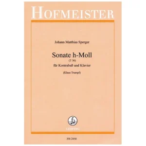 Sperger, J. M.: Kontrabasssonate h-Moll (T36)
