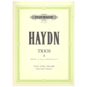 Haydn, J.: Klaviertrios Band 2 Hob XV:1, 9-11, 13, 18, 19, 21, 23, 31