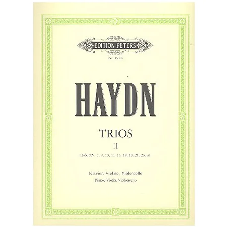 Haydn, J.: Klaviertrios Band 2 Hob XV:1, 9-11, 13, 18, 19, 21, 23, 31