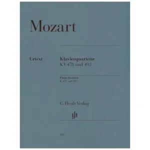 Mozart, W.A.: Klavierquartette g-Moll KV 478, Es-Dur KV 493 Urtext
