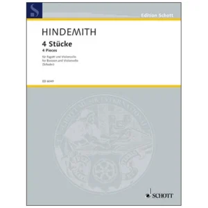 Hindemith, P.: 4 Stücke