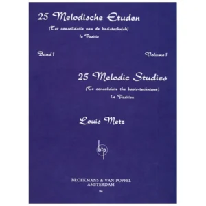 Metz, L.: 25 Melodische Etüden