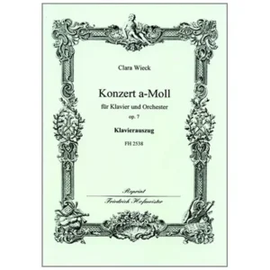 Wieck, C.: Premier Concert pour le Piano-Forte Op. 7