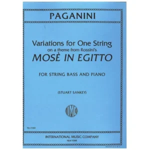 Paganini, N.: Variationen auf der G-Saite über ein Thema von Rossini
