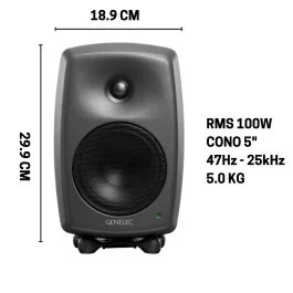 Monitor Genelec 8030CP – 100W – 5″