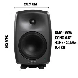 Monitor Genelec 8040BPM – 180w – 6,5″