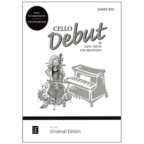 Rae, J.: Cello Debut – Klavierbegleitung