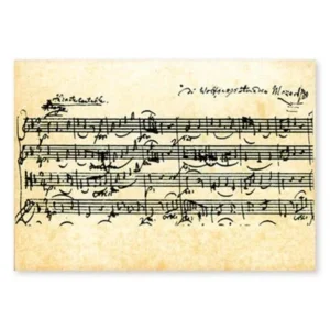 Postcard Mozart