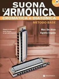 SUONA L’ARMONICA CROMATICA DIATONICA + DVD De Aloe/Egidio Ingala