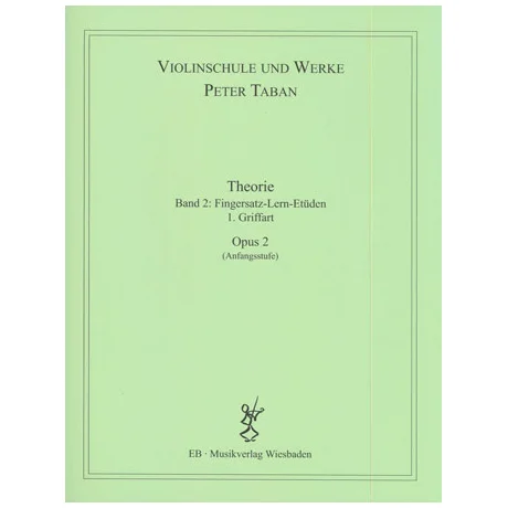 Taban, P.: Op. 2: Theorie Band 2