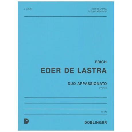 Eder de Lastra, E.: Duo appassionato