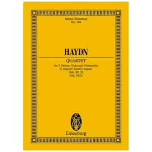 Haydn, J.: Streichquartett Op. 20/2 Hob. III: 32 C-Dur