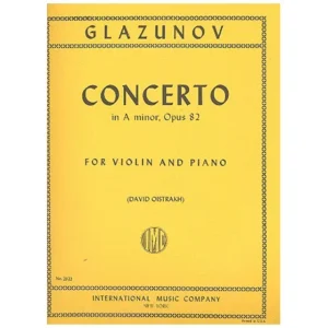 Glasunow, A.: Violinkonzert Op. 82 a-Moll (Oistrach)