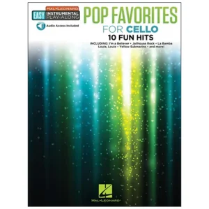 Pop Favorites for Cello (+Online Audio)