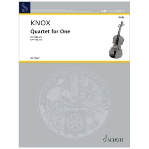 Knox, G.: Quartet for One (2020)
