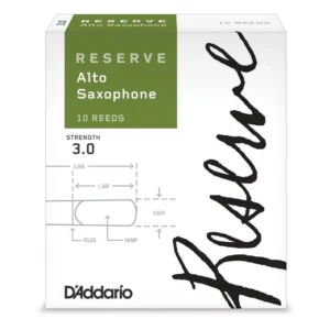 D’addario reserve 10 ance per sax alto n 3