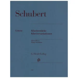 Schubert, F.: Klavierstücke, Klaviervariationen