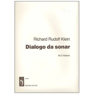 Klein, R. R.: Dialogo da sonar