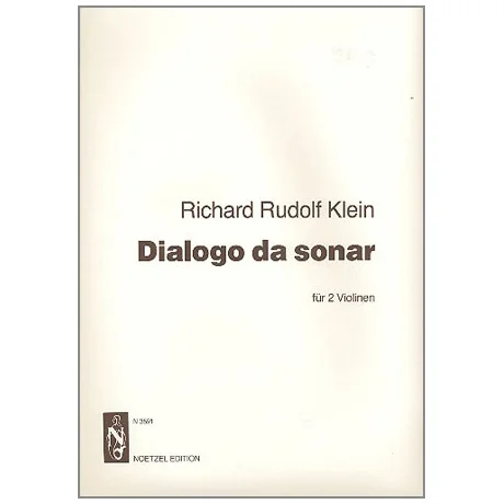 Klein, R. R.: Dialogo da sonar