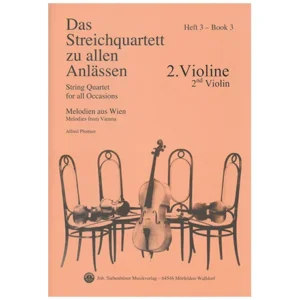 Das Streichquartett zu allen Anlässen Band 3 – Violine 2