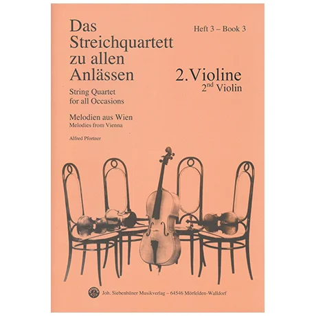 Das Streichquartett zu allen Anlässen Band 3 – Violine 2