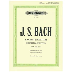 Bach, J. S.: 6 Sonaten und Partiten BWV 1001-1006 – für Viola