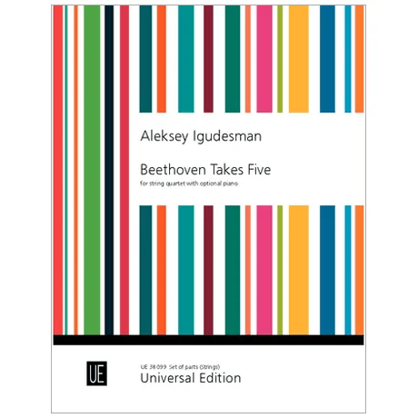 Igudesman, A.: Beethoven Takes Five – Stimmensatz