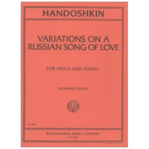 Khandoshkin, I.: Variationen über ein russisches Liebeslied
