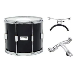 Tamburo da parata Gewa 12×14″ nero
