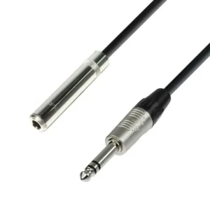 ADAM HALL K4 BOV 0600 PROLUNGA CUFFIE DA JACK STEREO M A JACK STEREO F 6mt