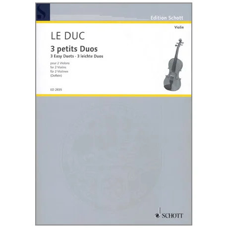 Leduc, S.: 3 leichte Duos