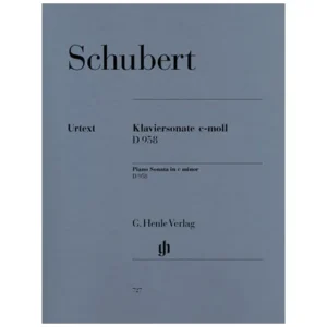 Schubert, F.: Klaviersonate c-Moll D 958