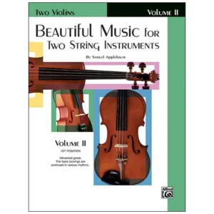 Applebaum, S.: Beautiful Music for two String Instruments Vol. 2 – Violin