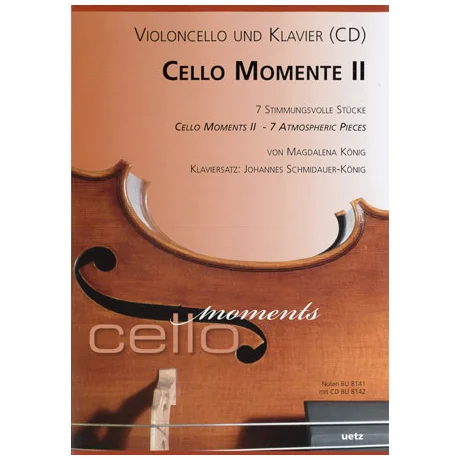 König, M.: Cello Momente II (+CD)