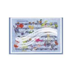 Art greeting card »Water music«