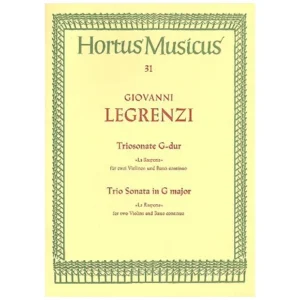 Legrenzi, G.: Triosonate La Raspona Op. 6