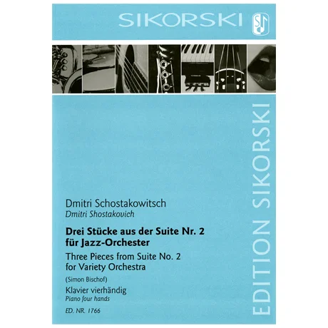 Shostakovich, D.: Drei Stücke aus der Suite Nr. 2 für Jazz-Orchester