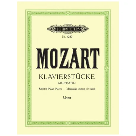 Mozart, W. A.: Klavierstücke