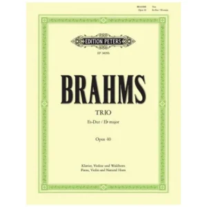 Brahms, J.: Klaviertrio Nr. 2 Op. 40 Es-Dur
