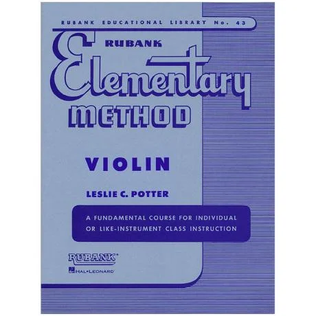 Rubank Elementary Method for Violin