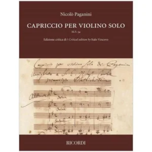 Paganini, N.: Capriccio per violino solo M.S. 54