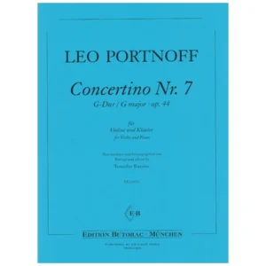 Portnoff, L.: Concertino Nr. 7 G-Dur op. 44