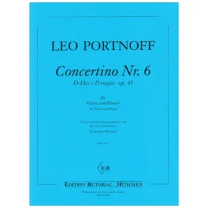 Portnoff, L.: Concertino Nr. 6 D-Dur op. 43