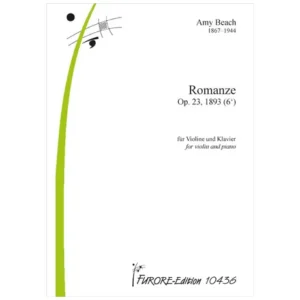 Beach, A.: Romanze op. 23