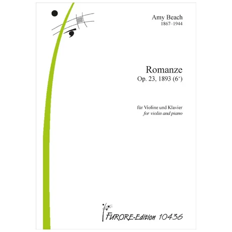 Beach, A.: Romanze op. 23