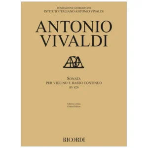 Vivaldi, A.: Sonata per violino e basso continuo RV 829