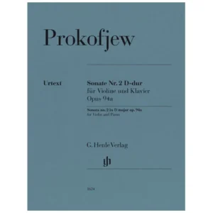 Prokofjew, S.: Sonate Nr. 2 D-dur Op. 94a